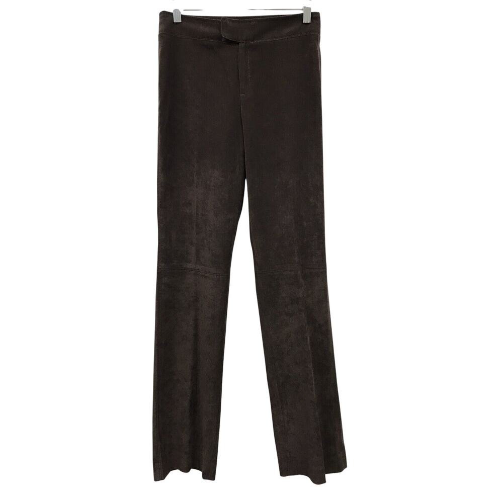 Zara Basic Pants Womens 6 Brown